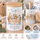Personalisierte Spardose zur Taufe Arche Noah – mit...