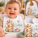Personalisiertes Babylätzchen mit Namen –...