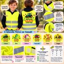 Kinder Warnweste „Achtung Schulkind...