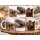 Personalisierte Fototasse mit 3 eigenen Fotos & Wunschtext – Keramiktasse 330 ml
