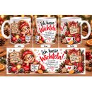 Lustige Wichtel Tasse „Ich hasse Wichteln!“...