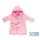 VIB® Baby Bademantel mit Kapuze Very Important Baby rosa 100% Baumwolle