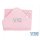 VIB® Baby Badetuch Kapuzentuch Very Important Baby rosa 100% Baumwolle
