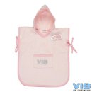 VIB® Baby Bade-Poncho Very Important Baby rosa 100%...