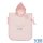 VIB® Baby Bade-Poncho Very Important Baby rosa 100% Baumwolle Badetuch