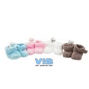 VIB&reg; Baby Booties kuschelig weiche SCH&Uuml;HCHEN F&Uuml;R NEUGEBORENE Winter Babyschuhe