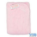 VIB® Baby Decke Wellsoft Very Important Baby rosa 75 x 100 cm Babydecke