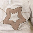 Baby Sweets Set Hose und Shirt Star beige braun Babyset