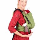Schmusewolke Babytrage Comfort FullBuckle Olivine Baby Bauchtrage Rückentrage