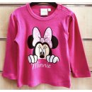 Disney Minnie Mouse Babyshirt Sweatshirt pink Minnie Maus...