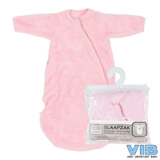 VIB® Baby Schlafsack Wellsoft Fleece Very Important Baby rosa Kuschelsack